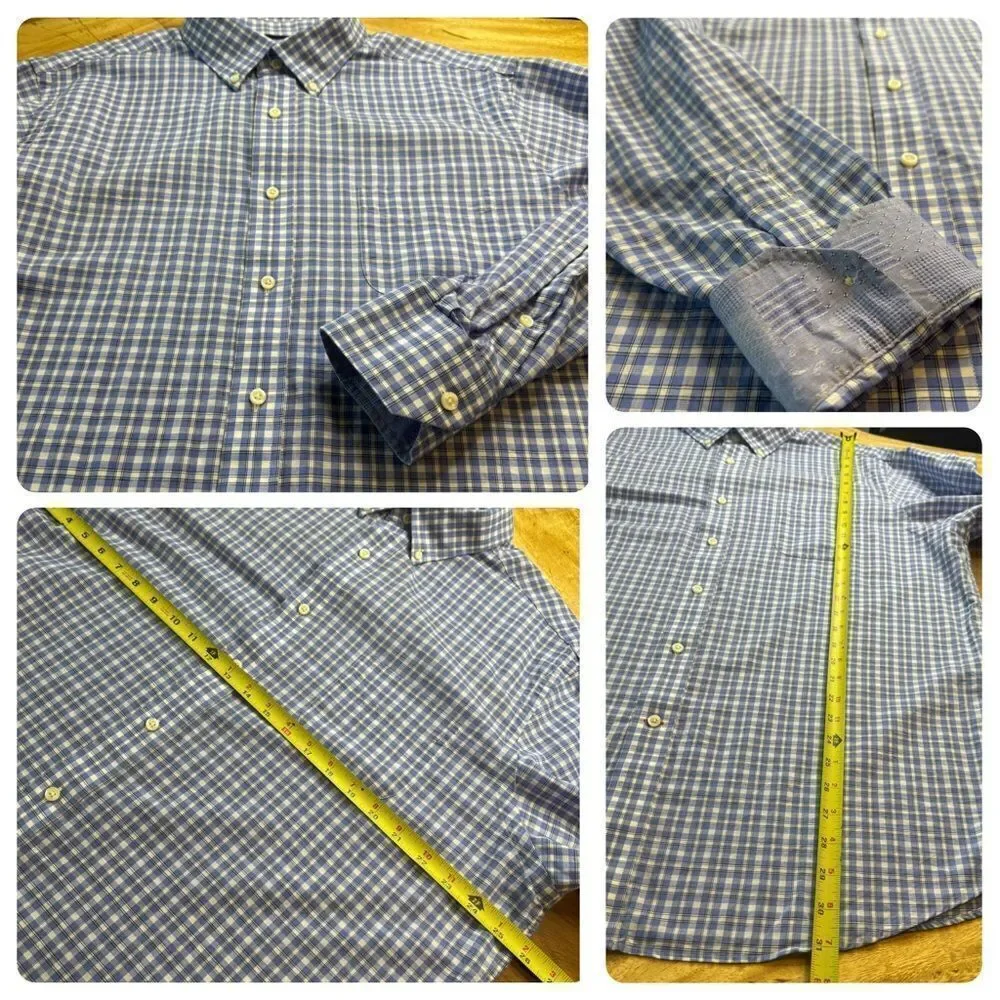 Cremieux Collection Men's Button Down Shirt. Size XL